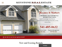Tablet Screenshot of keystonehome.net